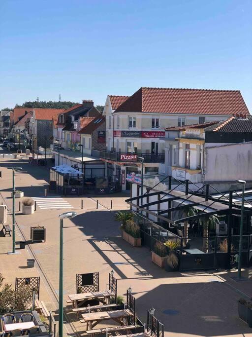 Appart Marion Vue Mer Avec Wifi Sur Quend Plage Daire Dış mekan fotoğraf