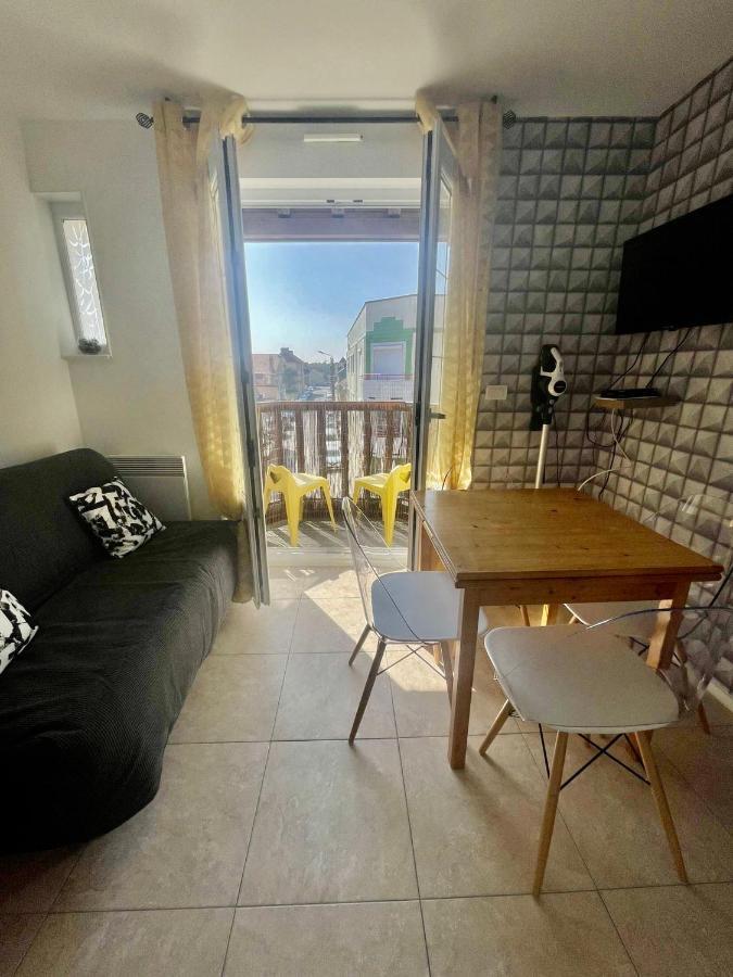 Appart Marion Vue Mer Avec Wifi Sur Quend Plage Daire Dış mekan fotoğraf